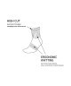 Носки высокие JOGEL ESSENTIAL High Cushioned Socks, меланжевый, 2 пары (1759230)