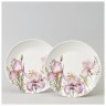 Набор тарелок закусочных lefard "irises" 2 шт. 20,5*2 см (425-143) 