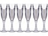 Набор бокалов для шампанского из 6 шт. "safari" 150 мл высота=20 см CRYSTALITE (669-275)