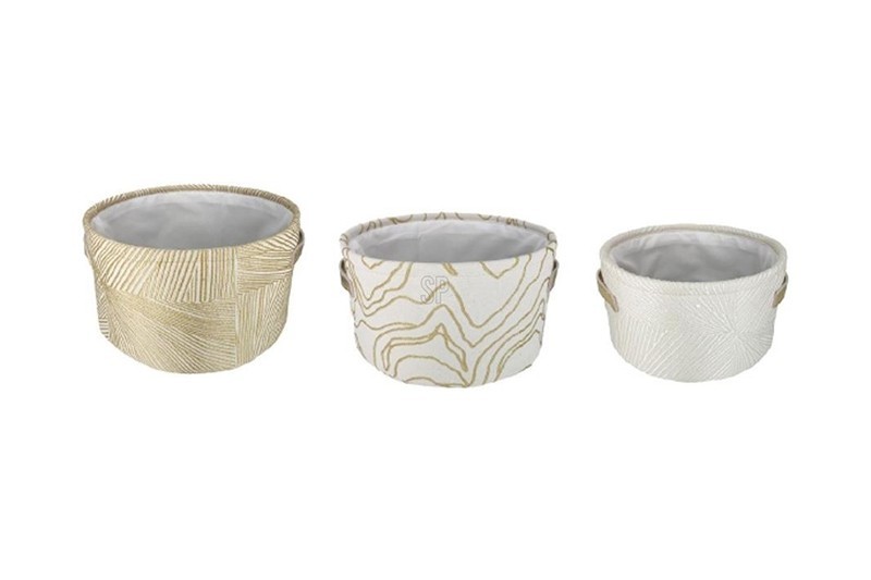 Корзины д/хранения хлопок, принт d22*12/d26*14/d29*16см набор 3 шт. (TT-00008282)