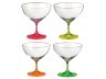 Набор бокалов для коктейлей из 4 шт "neon" 340 мл..высота=13 см. Crystalex Cz (674-395) 