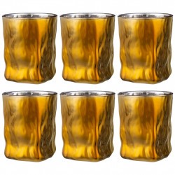 Набор стаканов из 6 шт  "черное золото" 300 мл Акционерное Общество (194-719)