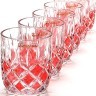Набор стаканов 6 предметов КРАСНЫЙ LR (20221-3)