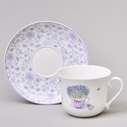 Чайная пара 450 мл лавандовая весна Lefard (87-345)