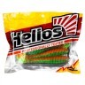 Виброхвост Helios Catcher 3,55"/9 см, цвет Pepper Green & Orange 5 шт HS-2-018 (77532)