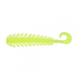 Твистер Yaman PRO Ruff, р.3 inch, цвет #02 - Chartreuse (уп. 10 шт.) YP-R3-02 (87958)