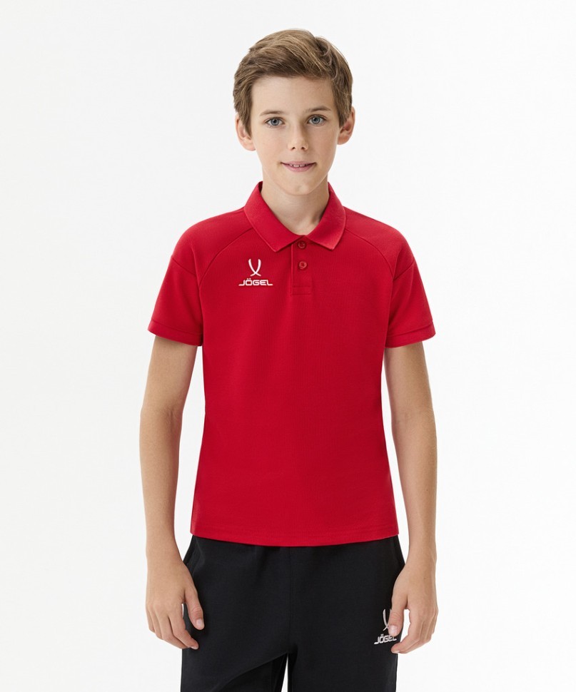 Поло JOGEL CAMP 2 CVC Polo, красный (2119078)