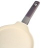 Сковорода блинная с антипригарным покрытием pfluon marble, 22*4,3 см Agness (902-106)