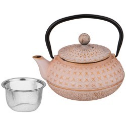 Заварочный чайник чугунный с эмалированным покрытием внутри 680 мл Lefard (734-077)