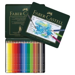 Карандаши акварельные художественные Faber Castell Albrecht Durer 24 цвета в коробке 117524 (64989)