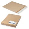 Пакеты почтовые Е4+ плоские крафт отрывная полоса 25 шт 124241 (1) (65235)