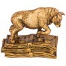 Фигурка бык "к деньгам"  цвет: бронза6*3,5*6,8 см Lefard (117-322)