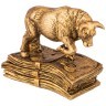 Фигурка бык "к деньгам"  цвет: бронза6*3,5*6,8 см Lefard (117-322)