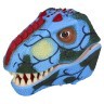 Тираннозавр (Тирекс) серии "Мир динозавров" - Игрушка на руку, генератор мыльных пузырей, синий (MM219-371)