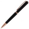 Ручка подарочная шариковая GALANT PUNCTUM BLACK 0,7 мм синяя 143514 (1) (92697)