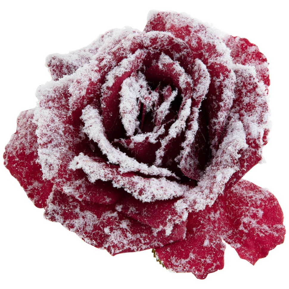 Цветок искусственный "роза" диаметр=15 см. Lefard (210-226)
