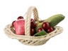 Изделие декоративное "корзина с фруктами" длина=25 см высота=15 см ORGIA (335-097)