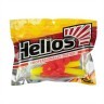 Твистер Helios Credo Double Tail 1,96"/5 см, цвет Acid lemon & Red 10 шт HS-27-029 (78038)