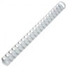 Пружины пластик. для переплета к-т 50 шт 25 мм (для сшив. 181-200 л.) белые Brauberg 530929 (1) (89975)