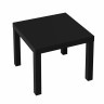 Стол журнальный Лайк аналог IKEA (550х550х440 мм), черный, 641921 (1) (96698)