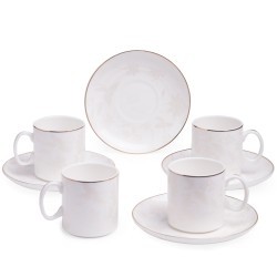 Кофейный набор lefard "снежная королева" на 4 пер. 8 пр. 120 мл Lefard (440-305)