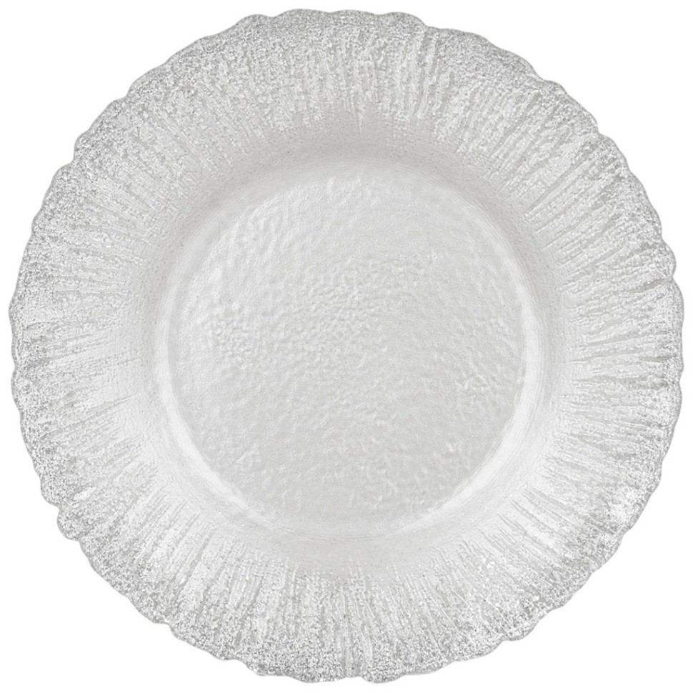 Тарелка "silver glow" 21,5 см мал.уп.=6шт. Bronco (336-145)