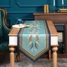 Дорожка "листья мориса"gold stripe   45х215см, 100% хлопок,твил c пропиткой Lefard (850-752-31)