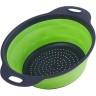 Дуршлаг силикон с ручками, ЗЕЛЕНЫЙ.MB (31489-1)
