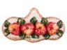 Вешалка для кухонных полотенец "томаты" длина=28 см Ceramiche D'arte (335-039) 