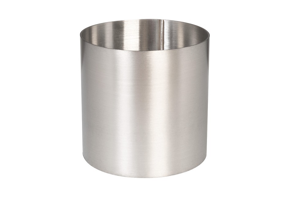 Ваза нерж.ст/мат.никель 10*10*10см (TT-00015523)