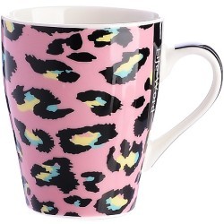 Кружка 340мл Леопард Pink LR (9-31231-1)