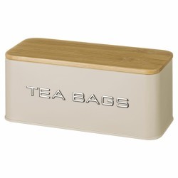 Банка agness для чайных пакетиков, 20,5х9х8 см, цвет: ivory Agness (790-400)