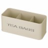 Банка agness для чайных пакетиков, 20,5х9х8 см, цвет: ivory Agness (790-400)