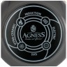 Кастрюля agness эмалированная  с крышкой, серия deluxe, 22x14см, 5,0л, подходит для индукции Agness (951-138)