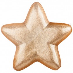 Блюдо "star" gold shiny 22см АКСАМ (339-220)