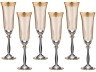 Набор бокалов для  шампанского из 6 шт."бланко" 200 мл.высота=25 см. Combi (666-029)