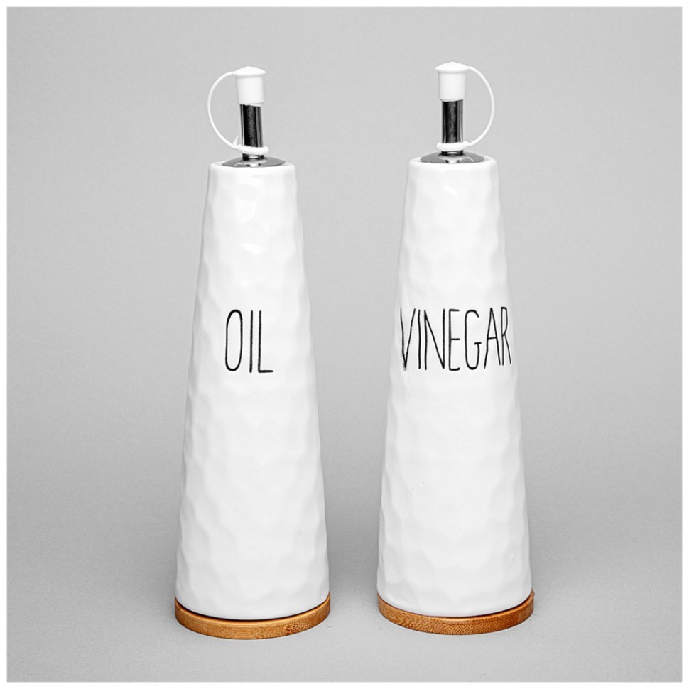 Набор емкостей для масла и уксуса коллекция "kitchen" 2 пр. 6,5*23 см Lefard (157-245)