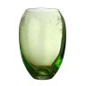 Ваза "флорал" зеленая высота= 22,5 см. Bohemia Crystal (674-019)