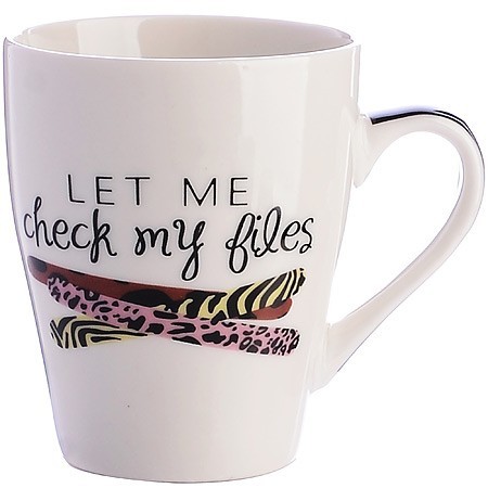 Кружка 340мл Леопард Let me LR (9-31231-3)