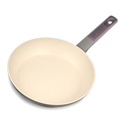 Сковорода с антипригарным покрытием pfluon marble, 24*4,8 см Agness (902-101)