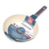 Сковорода с антипригарным покрытием pfluon marble, 24*4,8 см Agness (902-101)
