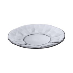 Тарелка плоская 20 см BLACK DIAMOND стекло (50387-06)