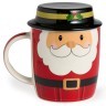 Кружка с крышкой lefard "санта" 355 мл Lefard (580-101)
