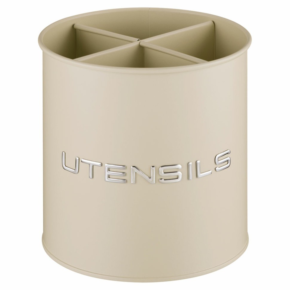 Подставка agness под кухонные приборы, 14*15 см, цвет: ivory Agness (790-399)