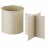 Подставка agness под кухонные приборы, 14*15 см, цвет: ivory Agness (790-399)