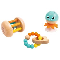 Набор игрушек погремушек для новорожденных "Сенсорный" (E0126_HP)