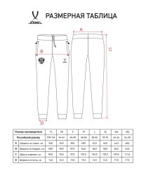 Брюки JOGEL NATIONAL Cotton Pants, темно-синий (2111281)