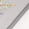 Скатерть круглая "ирисы" 220см, серый,100%хлопок,твил, пропитка Lefard (850-755-25)