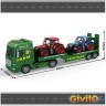 Игровой набор 4в1 "Транспортер для сельскохозяйственных тракторов" (Со звуком и светом) (G235-478)