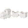 Фигурка "паровозик для подарков" с led-подсветкой 30,7*6,7*10,7 см Lefard (146-2319)